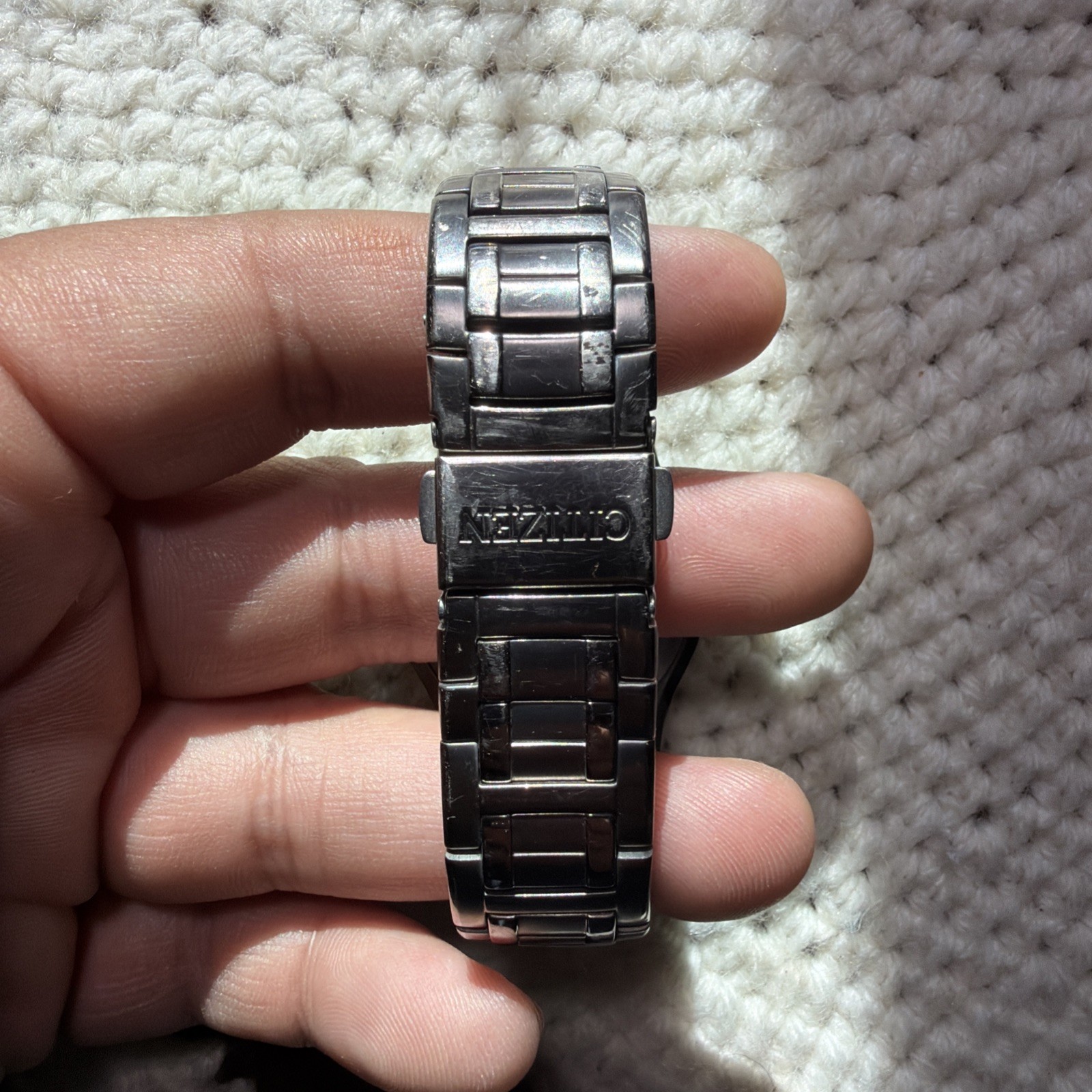 Vintage Citizen Eco‑Drive Titanium GN‑4W‑S – Blue Dial – WR100