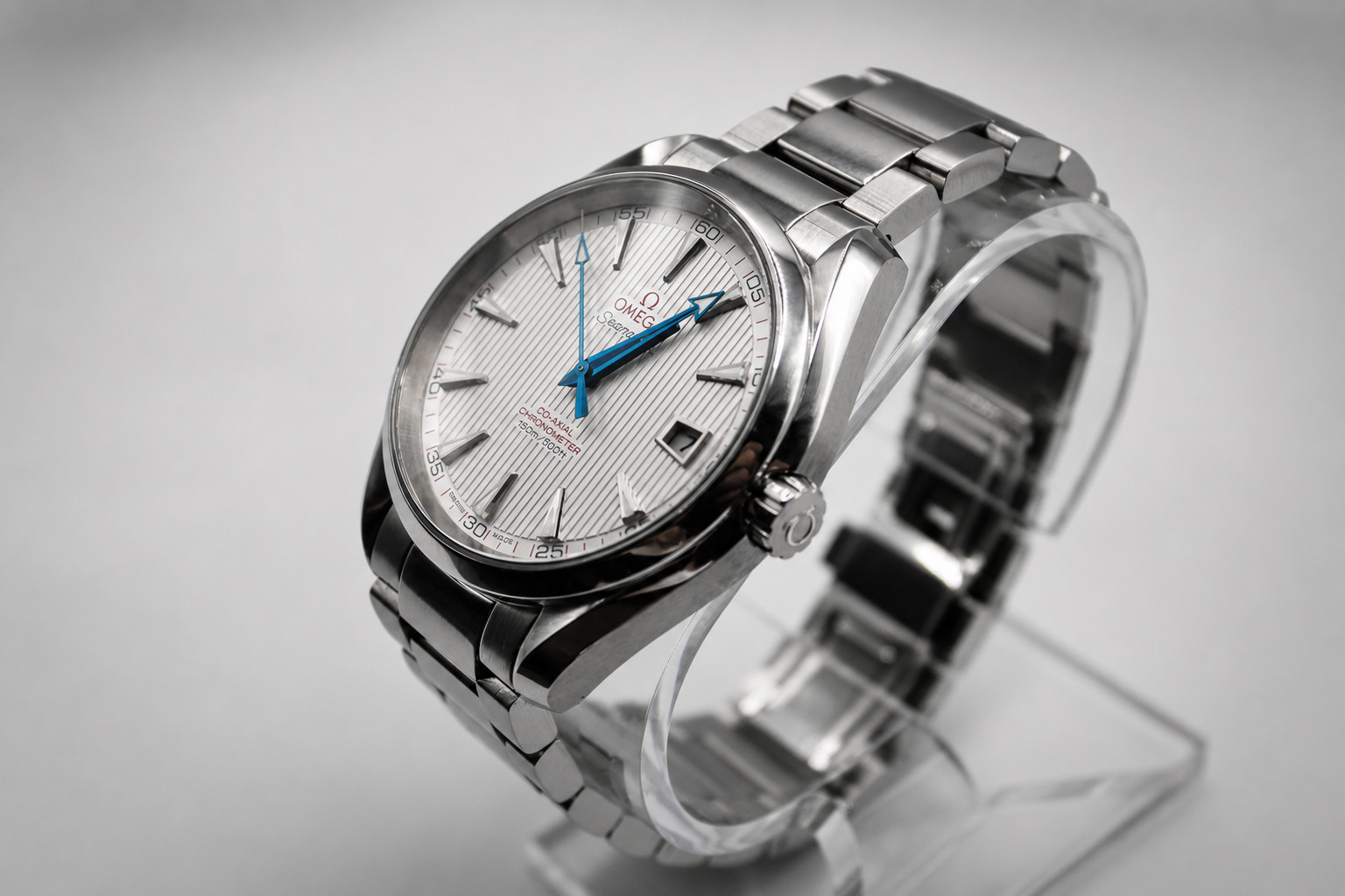 OMEGA Seamaster Aqua Terra 41.5mm Co-Axial Silver Teak 231.10.42.21.02.002