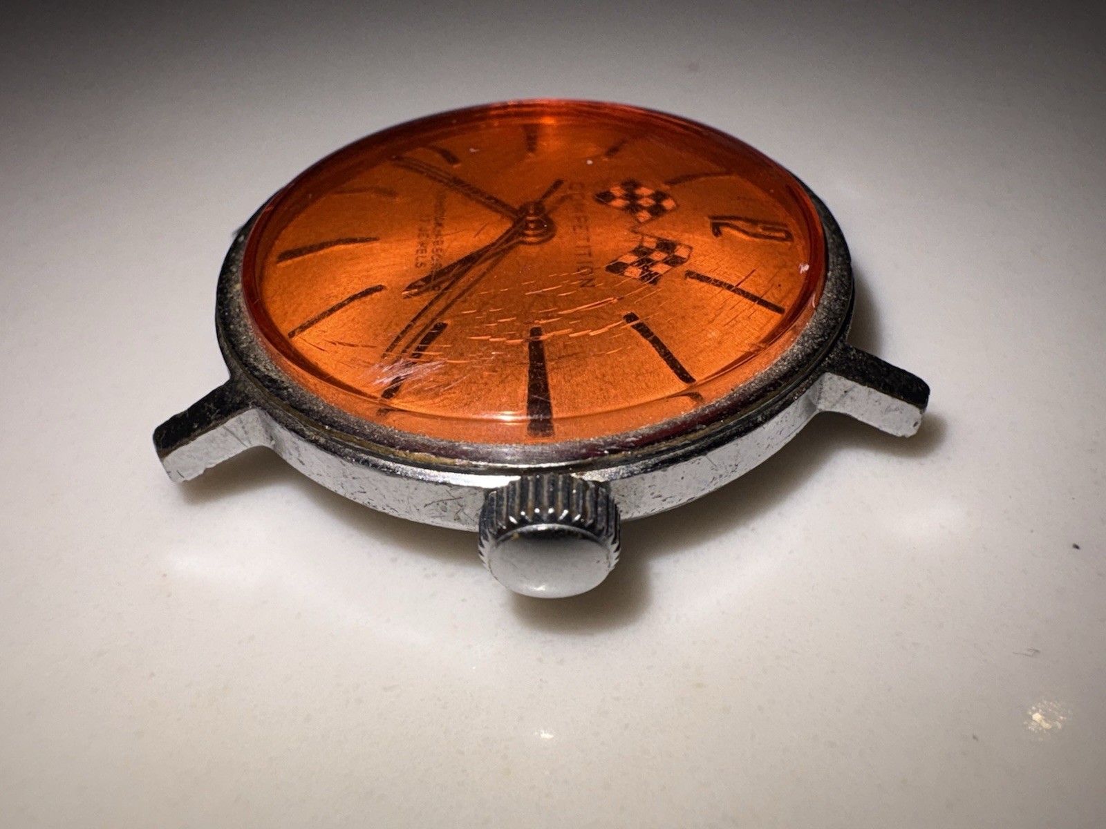 Benrus Competition Watch (1960s) 17 Jewels Sapphire crystal Case Back Vintage