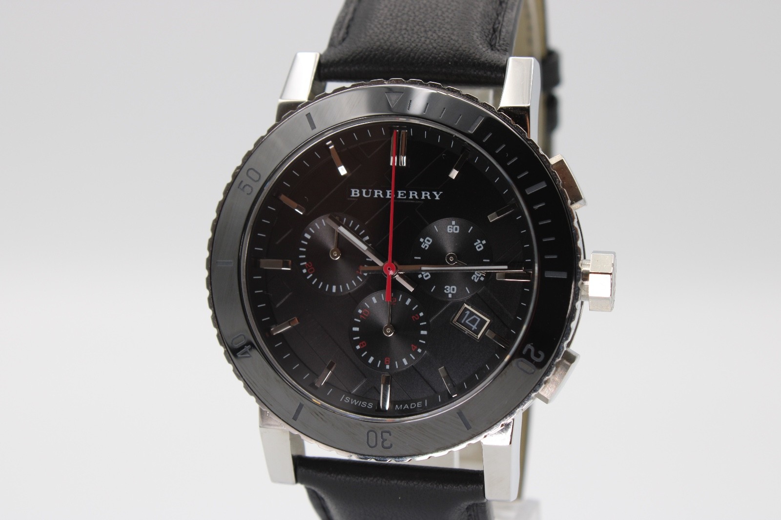 BURBERRY The City BU9382 Chronograph Black Dial Men’s Watch 42mm