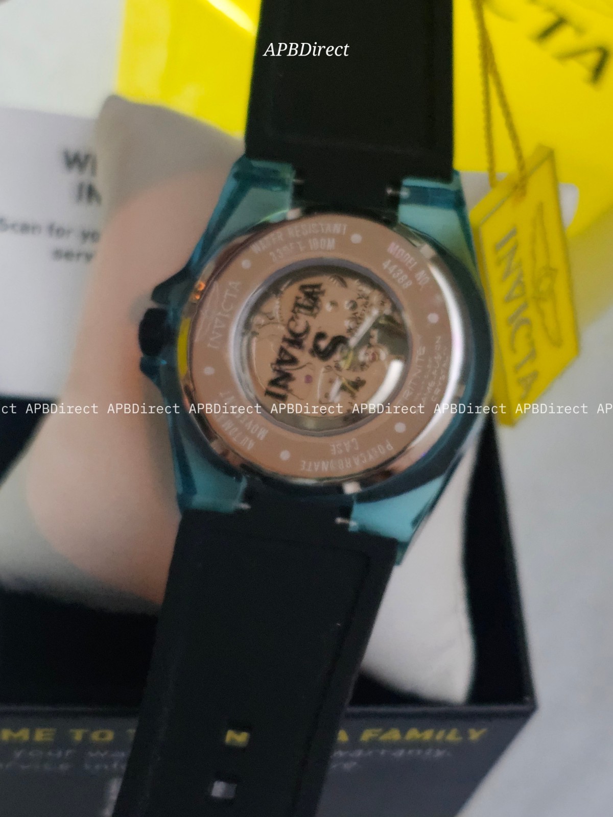 Invicta – Speedway – Mechanical AUTOMATIC Aquamarine – Anatomic Dial mens watch