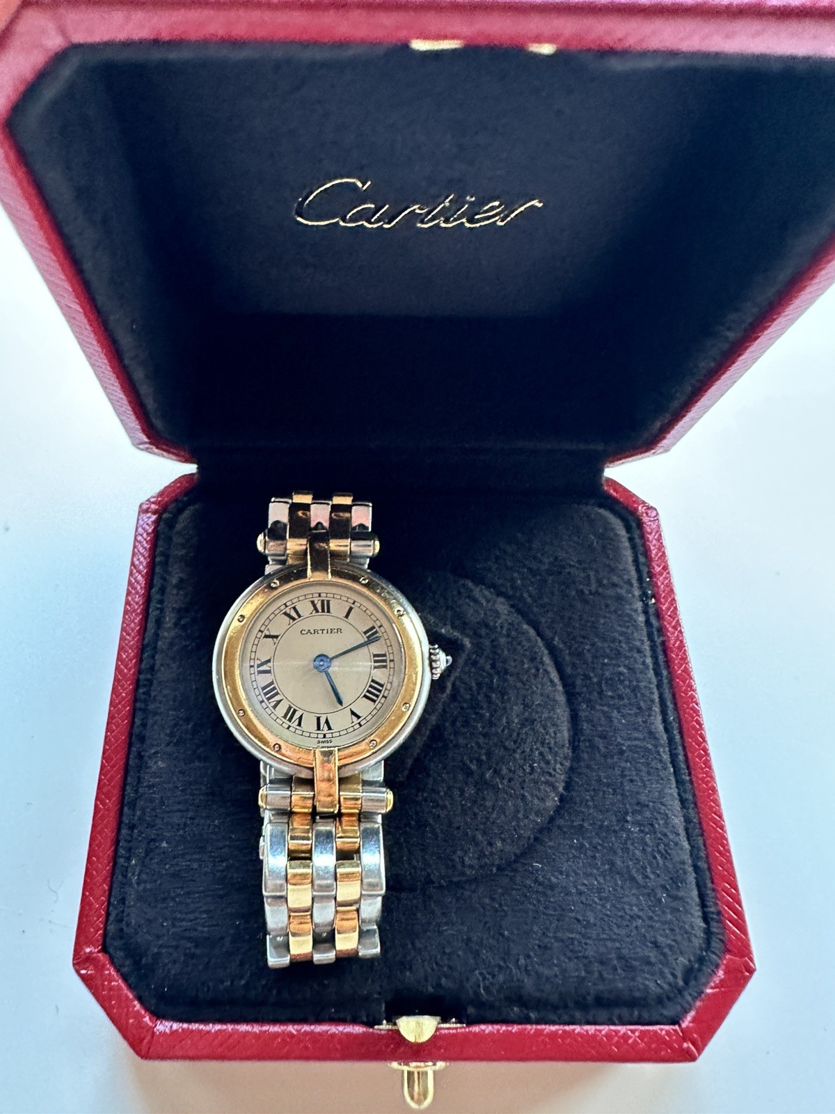 Cartier Panthere Vendome Small Vintage watch stainless steel 18k gold 12851