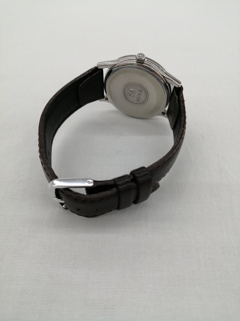 SEIKO GRAND Quartz Analog Watch 9587-7010 Used