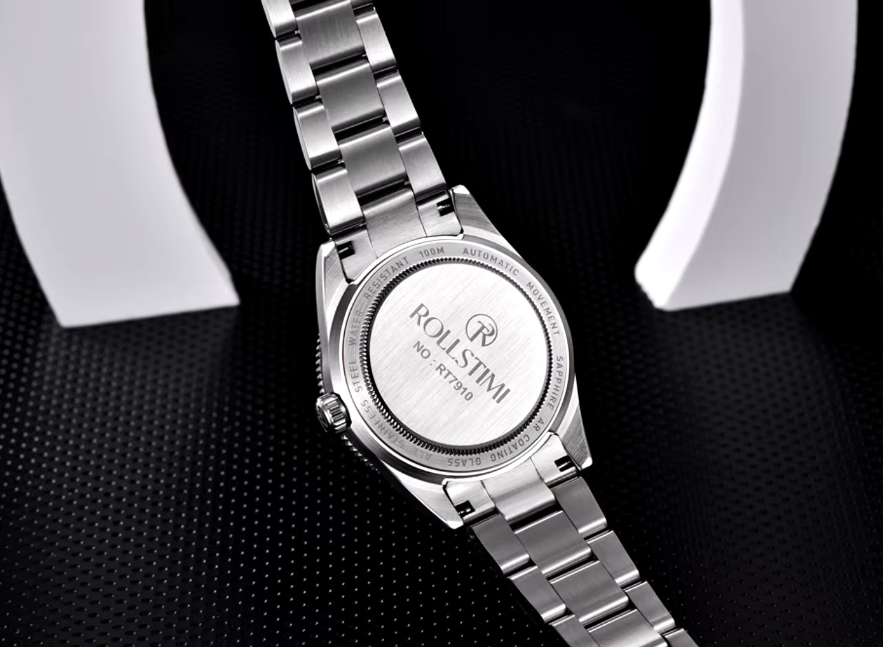 NEW ROLLS TIMI RT7910 ALL STEEL DIVE WATCH SEIKO NH35 SAPPHIRE CERAMIC 100m BGW9