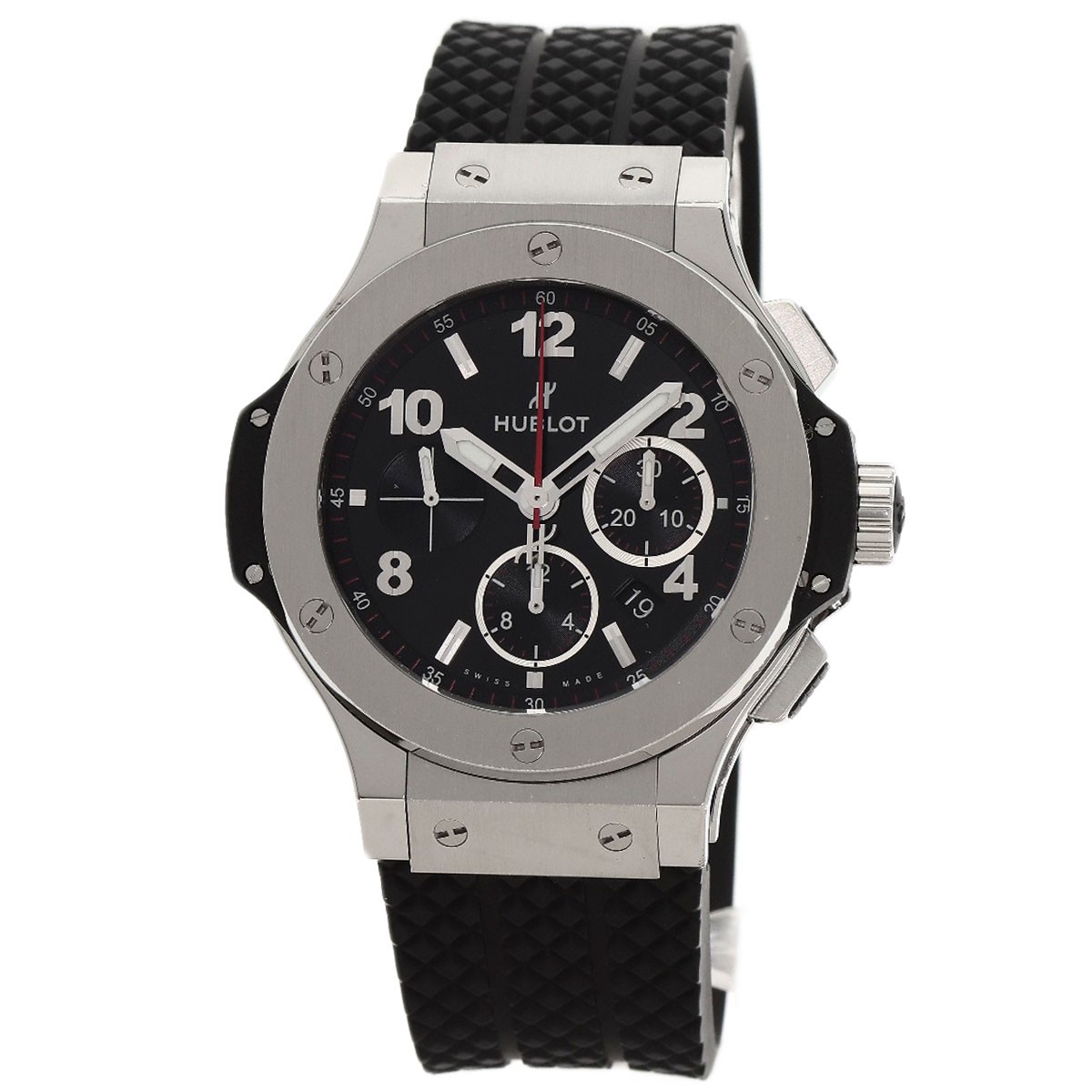HUBLOT Big Bang Steel Watches 301.SX.130.RX Stainless Steel/Rubber mens