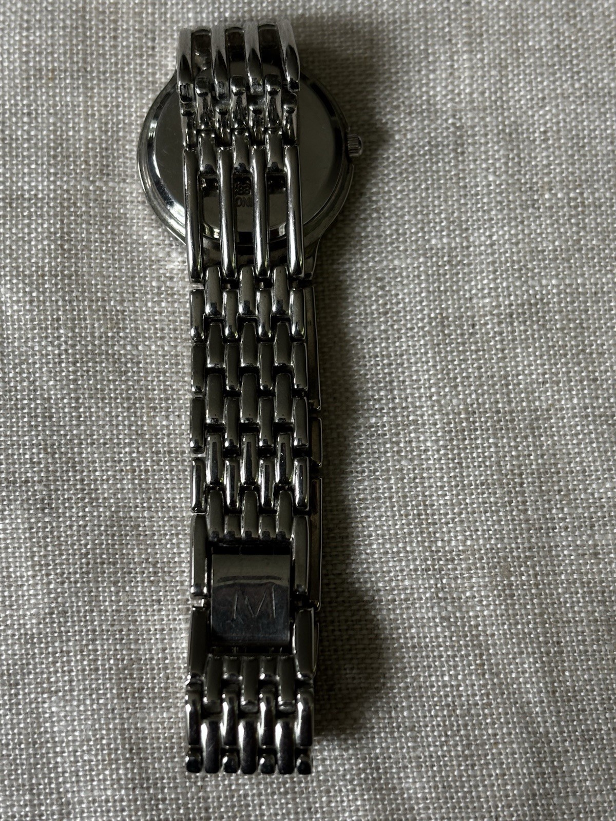 movado womens watch silver stainless steel Watch Pre Owned