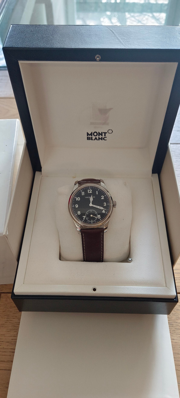 Montblanc 1858 Manual Small Second 112638 Orologio NEW
