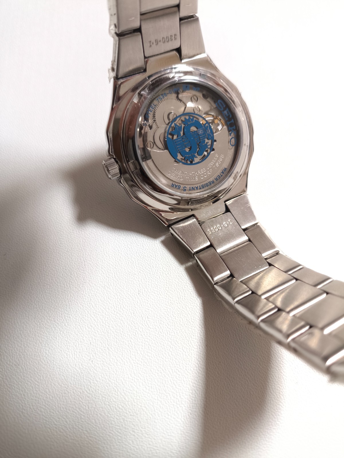 SEIKO 5 AUTOMATIC 21 Jewels 7S36-01RO A4 WP Stainless Steel WR 5 BAR