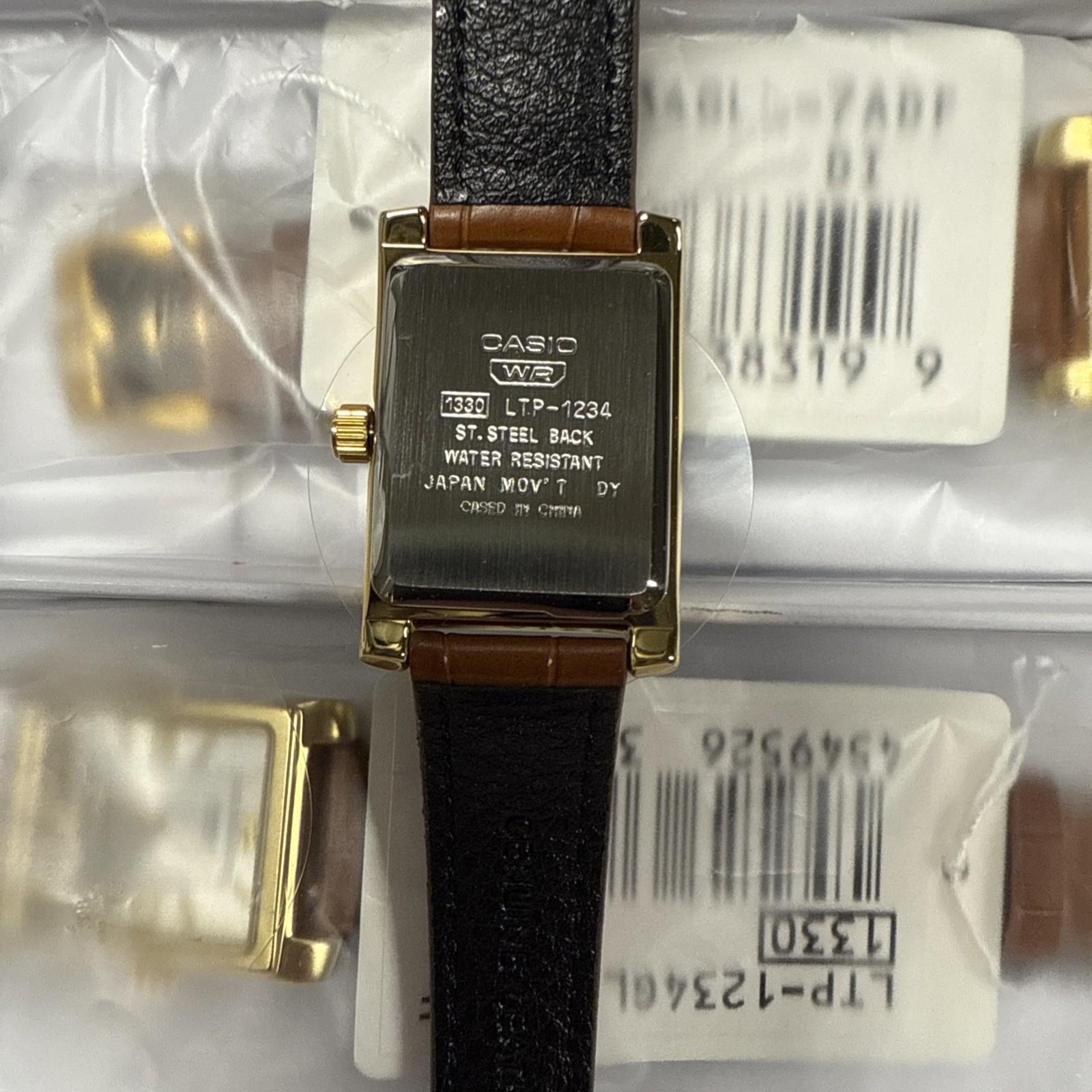 CASIO LTP-1234GLL-7A Women Classic Japan Quartz Analog Watch Genuine Leather