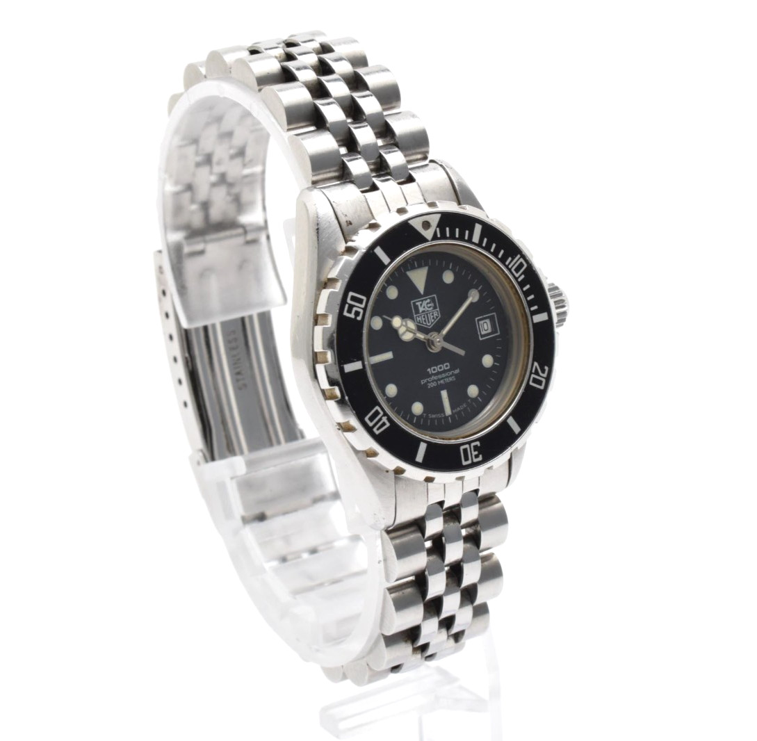 TAG HEUER 980.008N Vintage Quartz 200m Women’s Watch BlackDial