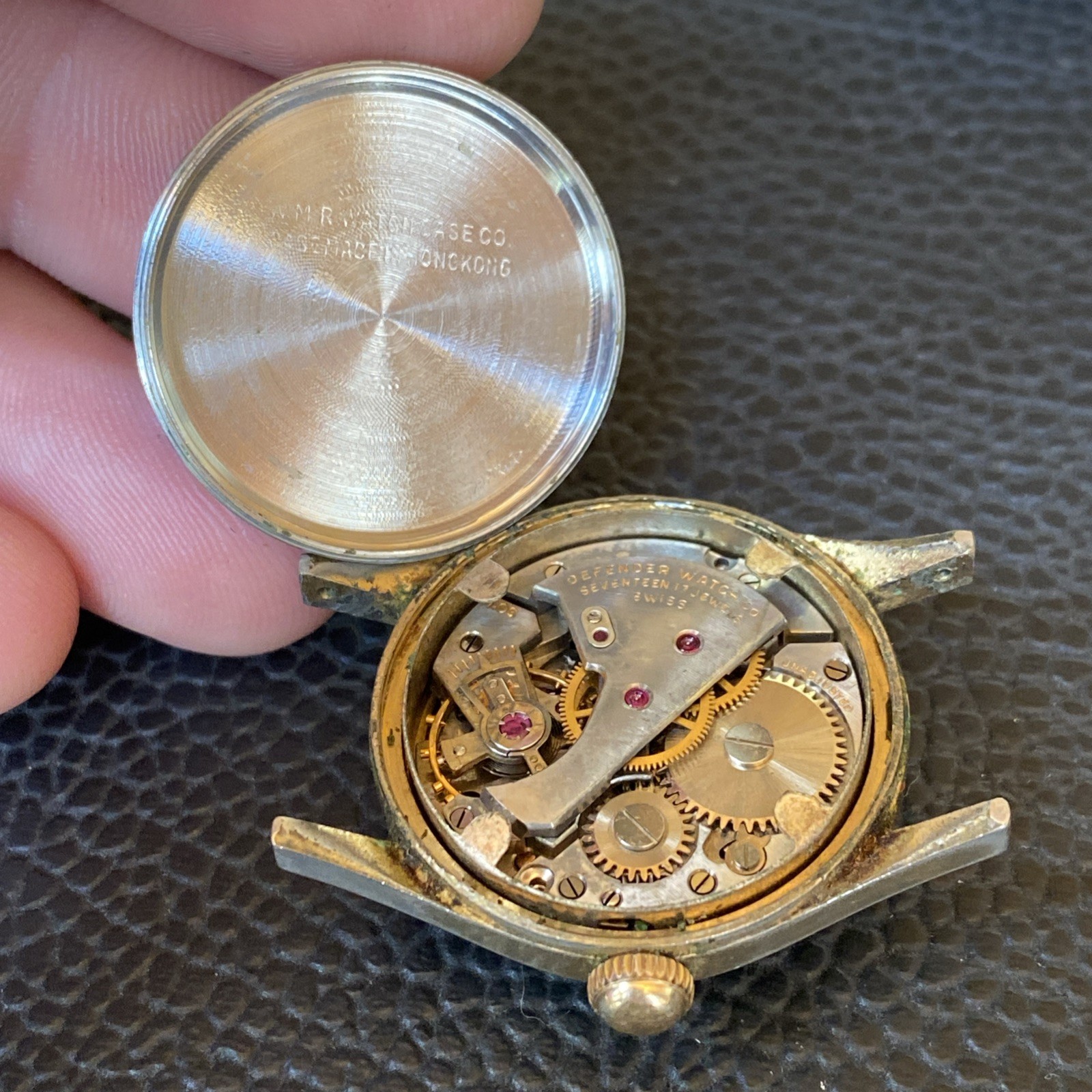 1940s WWII Defender Mechanical Watch Waterproof Shock Resistant Anti-Magnetic