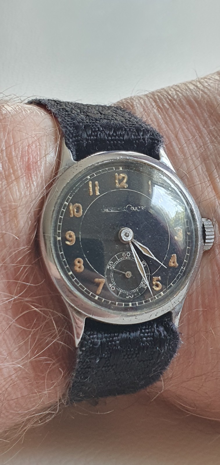 Rare Jaeger-LeCoultre Military 1940s Watch Cal.463 SERVICED Matching No 179401