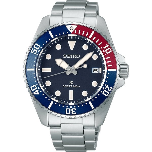 Seiko Prospex SBDJ061 Solar Diver Scuba Men’s Watch Steel Japan
