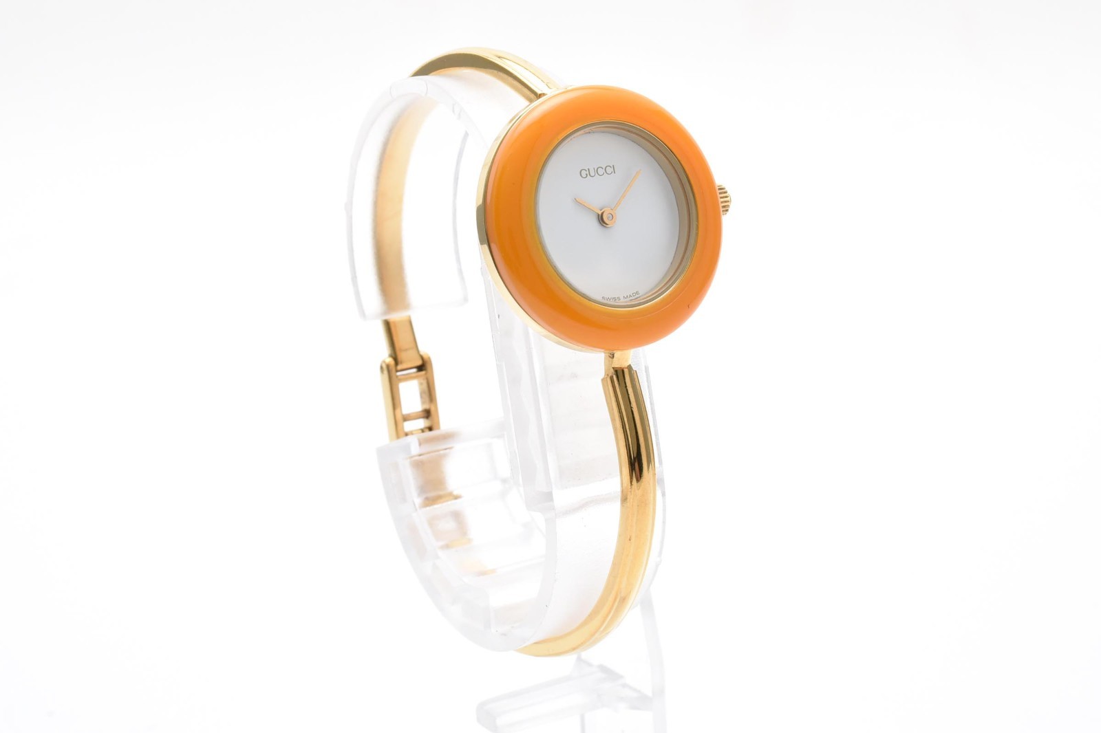 GUCCI Change Bezel 11/12.2 1100L gold vintage Quartz Woman’s Watch