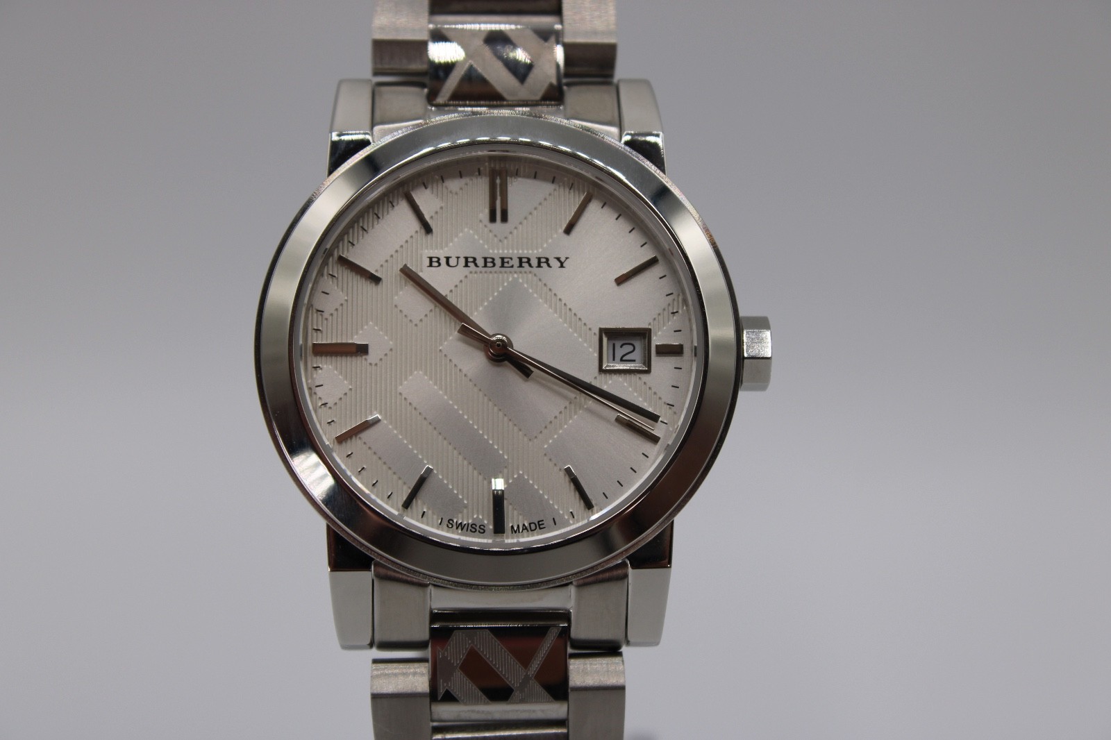 Burberry The City BU9144 Stainless Steel Silver Dial Women’s Watch 34mm