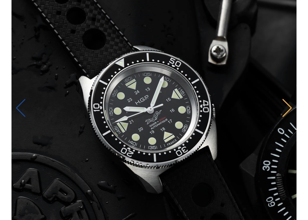 H.G.P. Commando 300m Dive Watch. Miyota 9039 – Full Kit – Sold Out