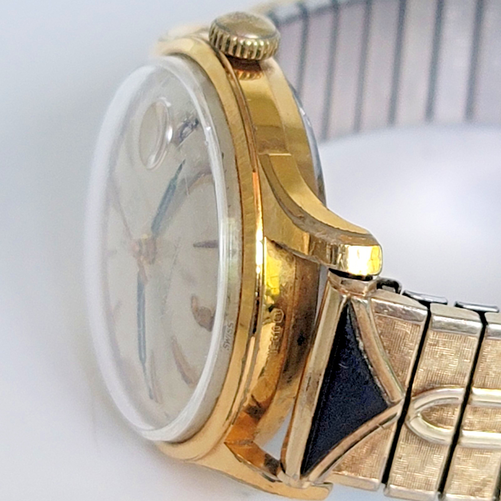 Vintage MuDu Doublematic 25 Jewel Automatic Felsa 692 Swiss Watch GF RUNS – SB19