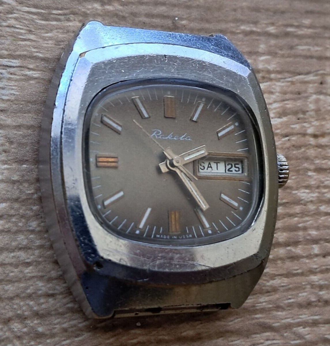Vintage Watch Raketa Watch 2628H TV Soviet Russia USSR Watch For Collection