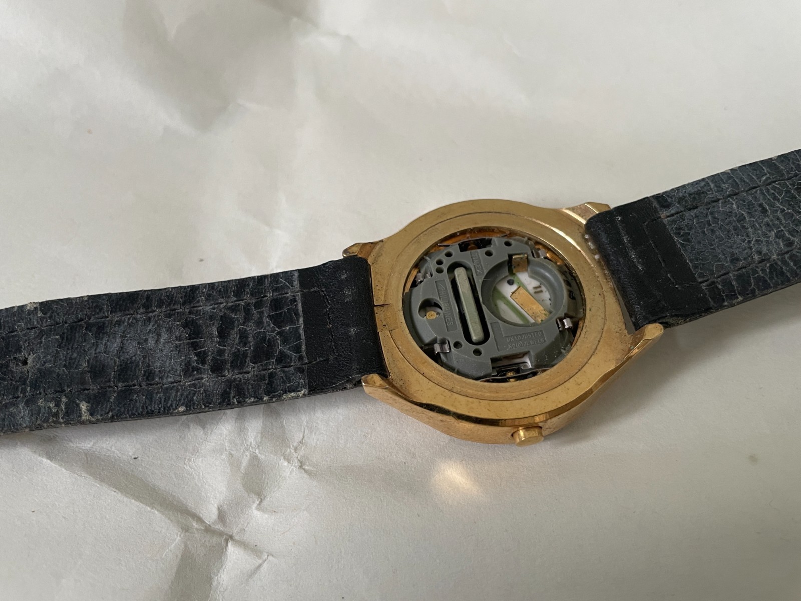 Timex SSQ Digital Watch Sold For Spare or Repair 1970s