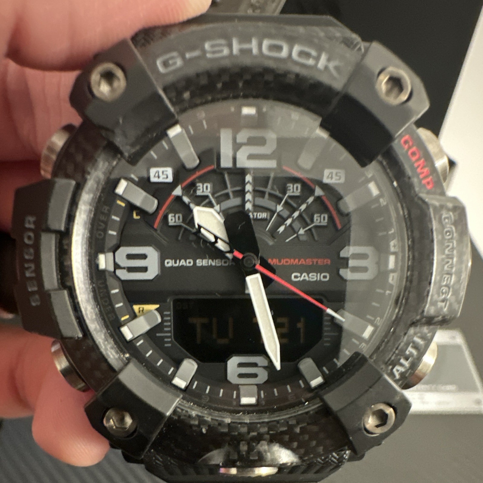 Casio G-Shock Mudmaster GG-B100-1A Black Bluetooth Mud Resist 200m Box