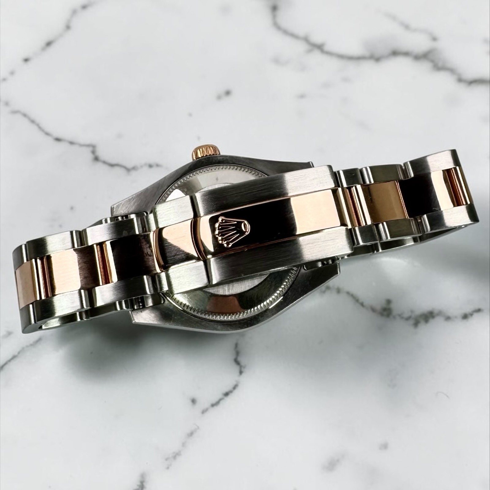 31 MM Rolex Datejust 178241 18 KT Rose Gold & Steel