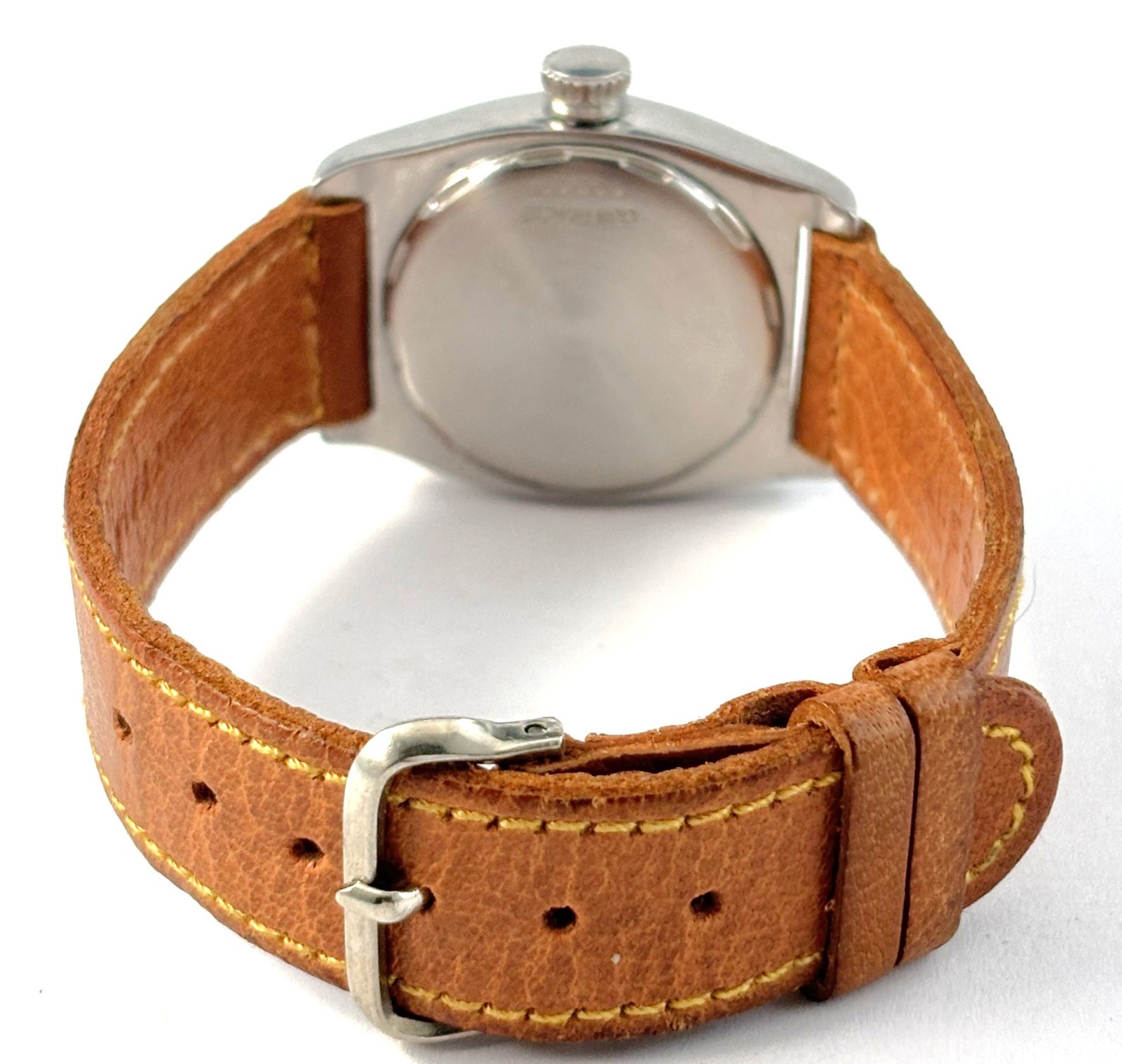 Vintage Wittnauer Allproof Contracid Stainless Steel Mens Watch Cal.56 7J 1940