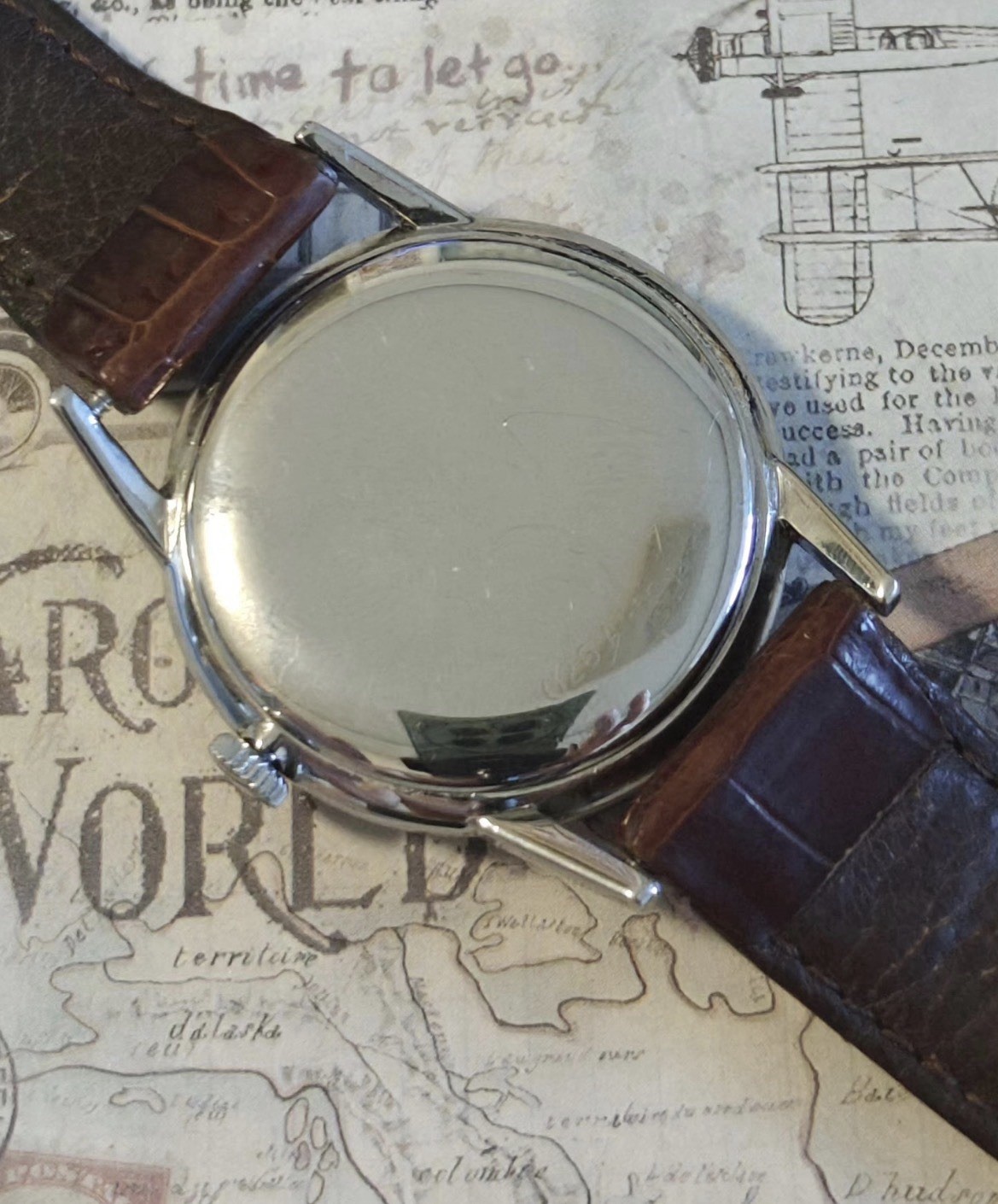 Zenith Vintage Manual Wind Small Seconds Dress Watch – Black Dial – 34mm