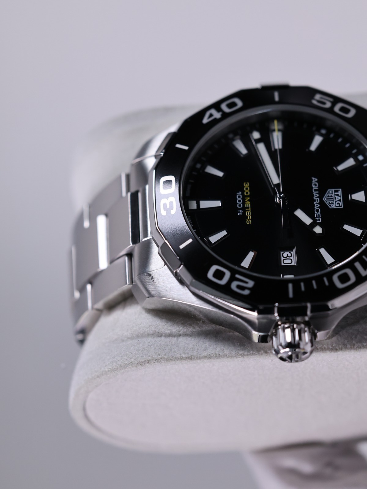 TAG Heuer Aquaracer WAY101A.BA0746 43mm Black Dial Full Set No.69655