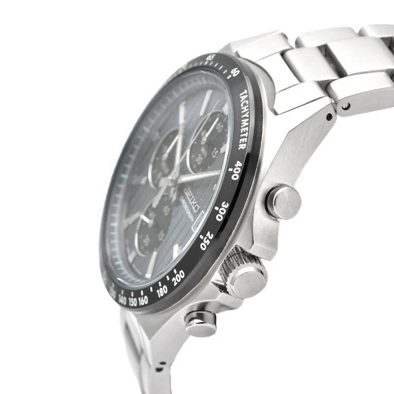 SEIKO SELECTION SBTR041 Stainless Steel Chronograph Quartz Watch 41mm