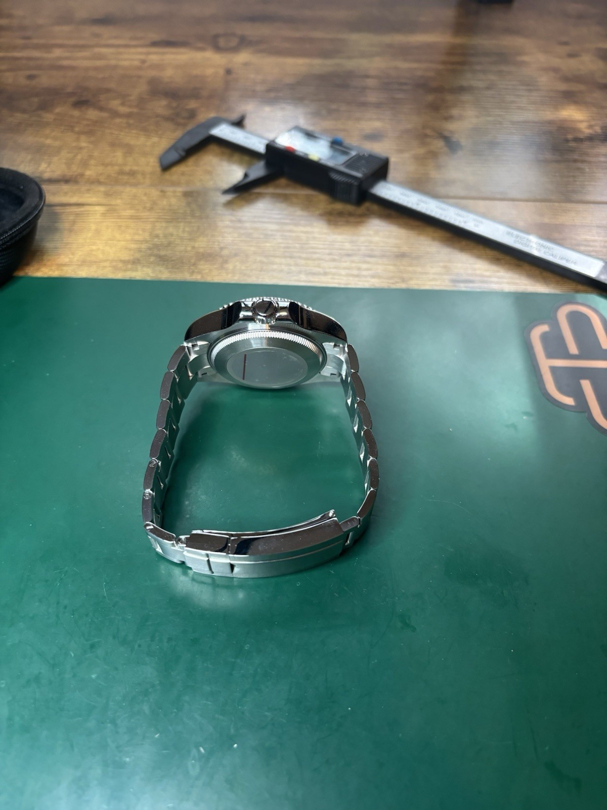 Custom Built NH35 Automatic Diver Watch 43mm Deepsea-Inspired Black Carbon