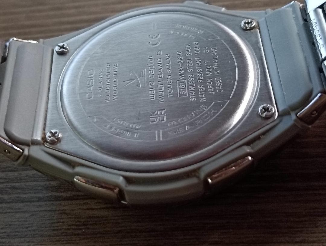 CASIO Wave Ceptor Solar Radio-Controlled Watch WVA-M640③