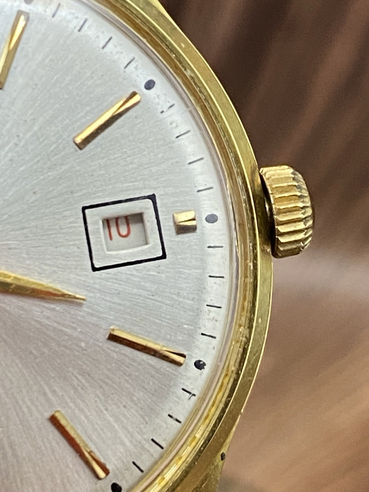 1960s POLJOT DE LUXE AUTOMATIC 29 JEWELS 1MChZ vintage USSR Soviet watch #9538