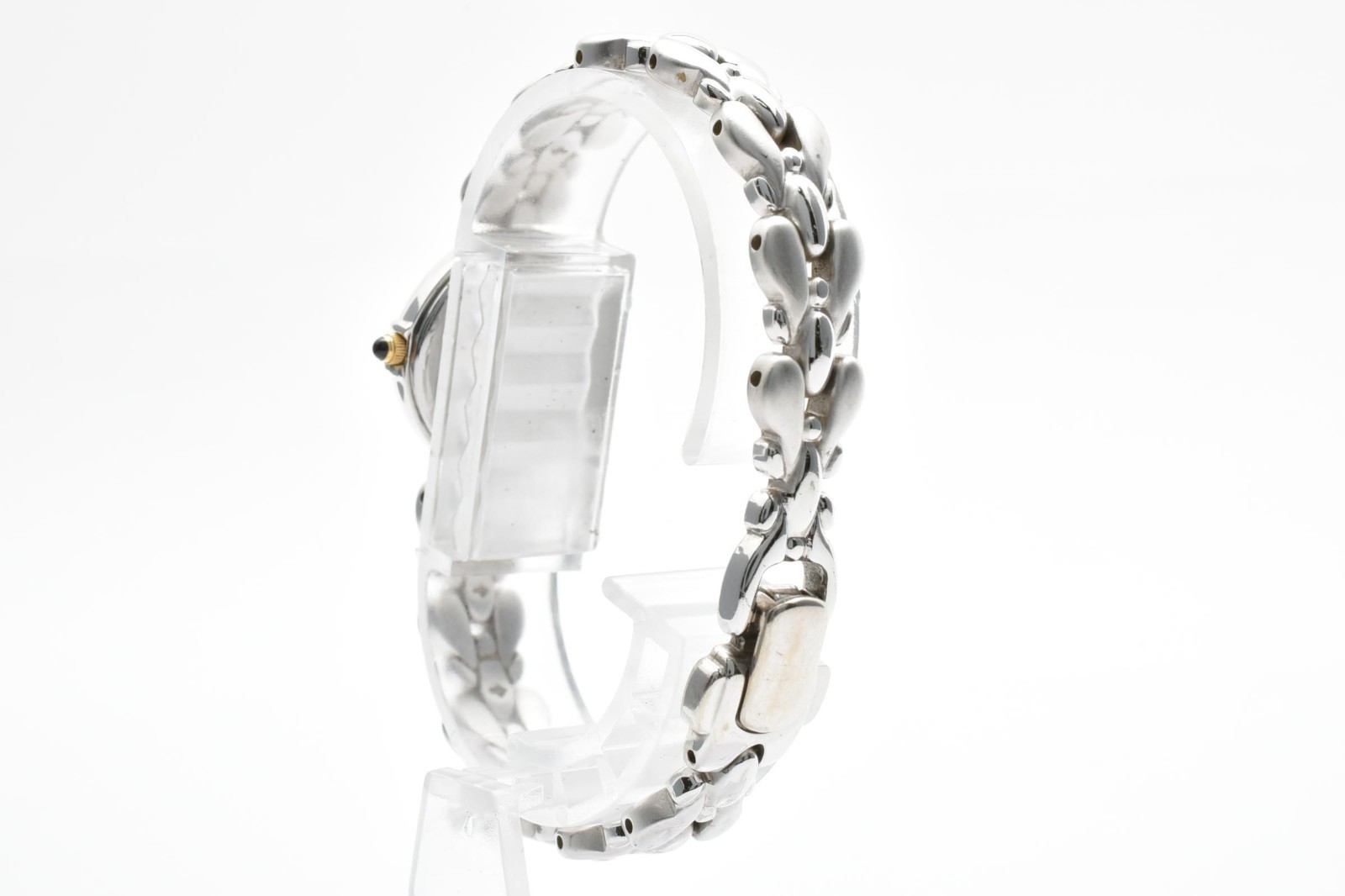 【N Mint】Seiko Exceline 1F20-6B60 White Dial Qz Ladies Watch Vintage 1998 JAPAN