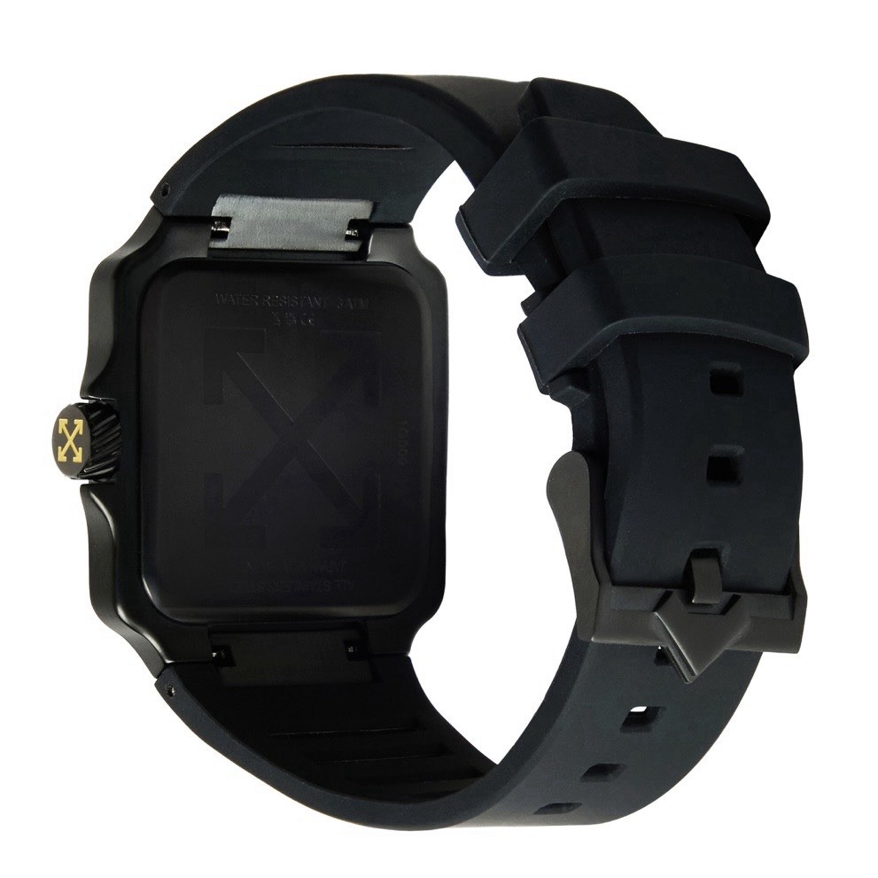 Off-White «Proto Layer» Black Watch Men Full Brand-new Set