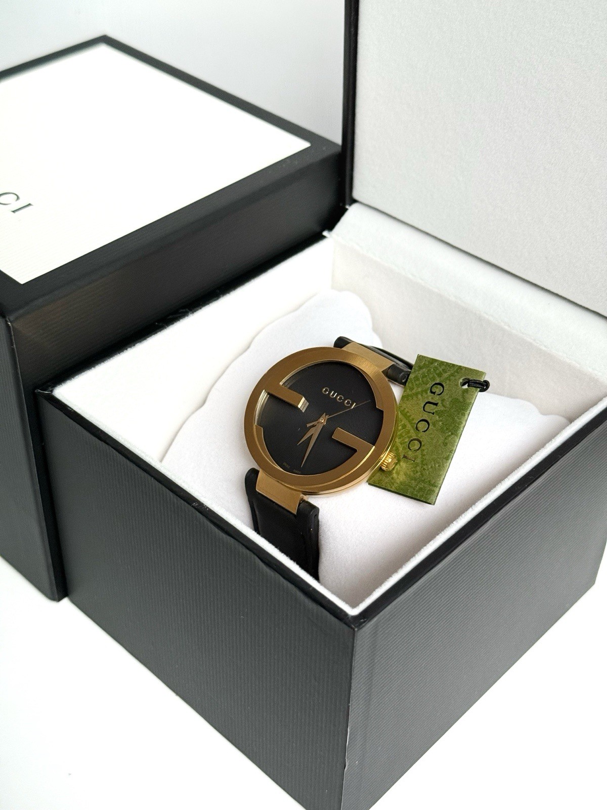 Gucci YA133208 Interlocking Grammy Special Edition Men’s 42mm Black Watch