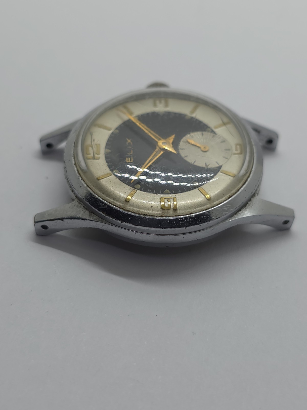 Vintage Beautiful Elix CUPILLARD Cal. “233 NEW” Watch 1950 Good Main Spring 🇫🇷