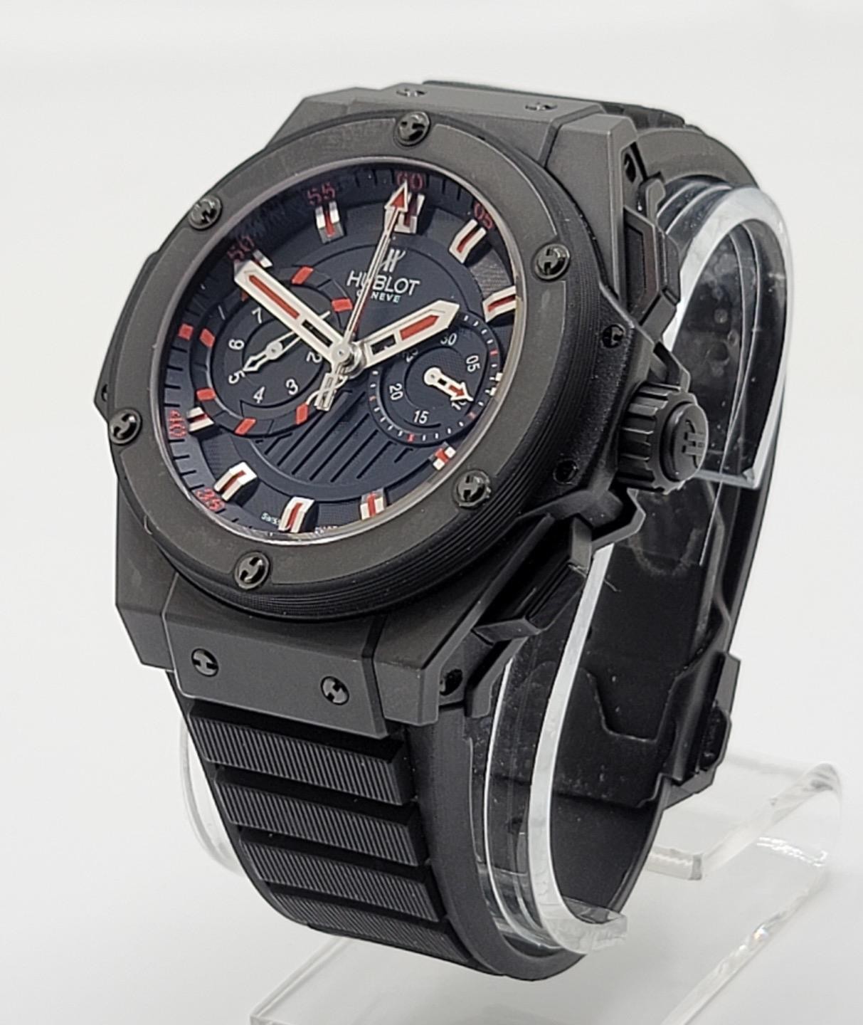 HUBLOT BLACK MAGIC FOUDROYANTE CHRONOGRAPH 715.CI.1123.RX LMTD XXX/500 VIDEO!