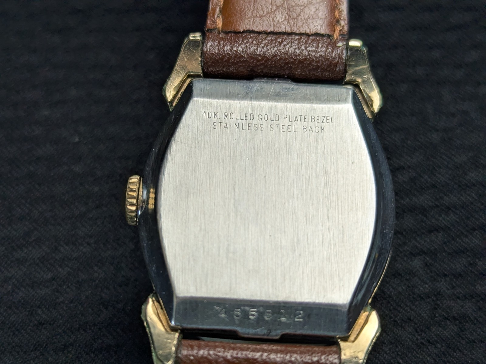 Vintage Benrus Watch 10K RGP Mechanical Manual Hand Wind Art Deco Fancy Lugs