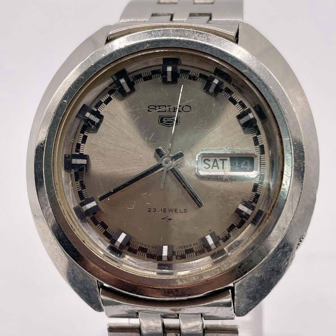 60s Rare SEIKO 5 AUTOMATIC 23 Jewels From Japan