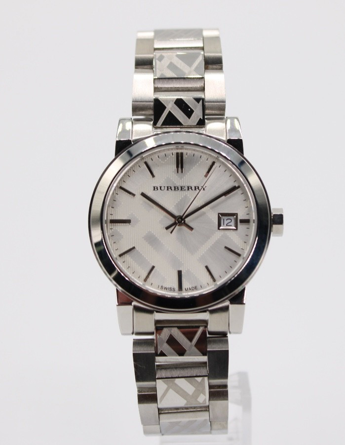 Burberry The City BU9144 Stainless Steel Silver Dial Women’s Watch 34mm