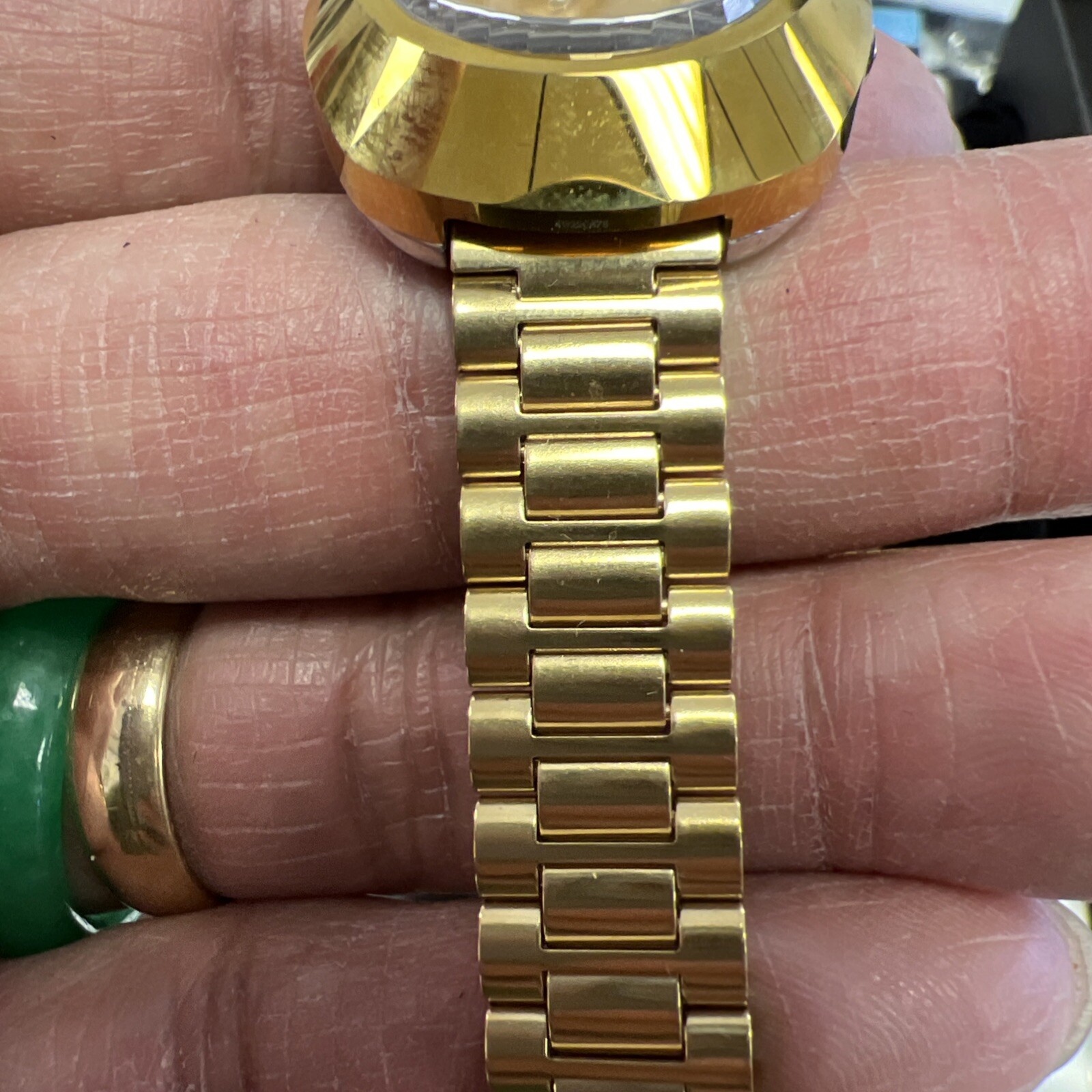 Man&women👍The Original Automatic Diamond Gold Dial Men’s Watch 636.0313.3(BNS)