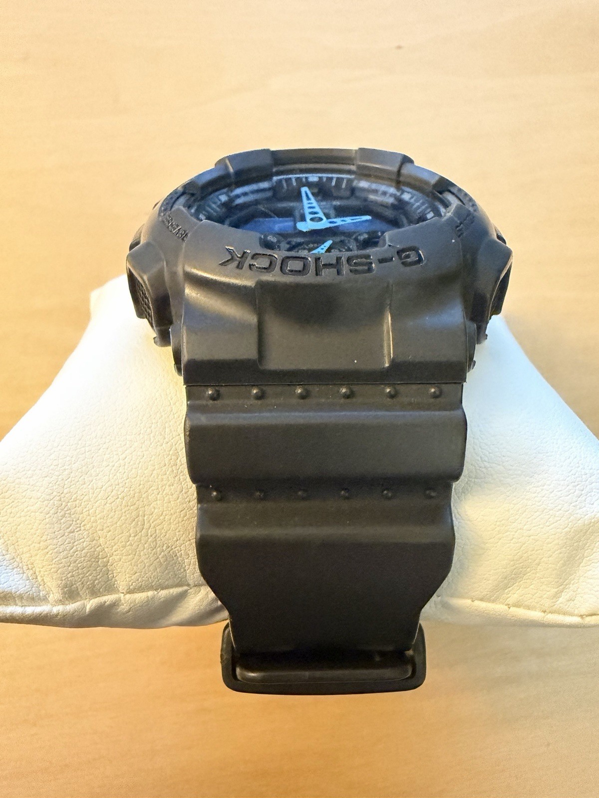 Casio G-Shock GA-100C Module 5081 Ana-Digi Watch Blue Hands Tested