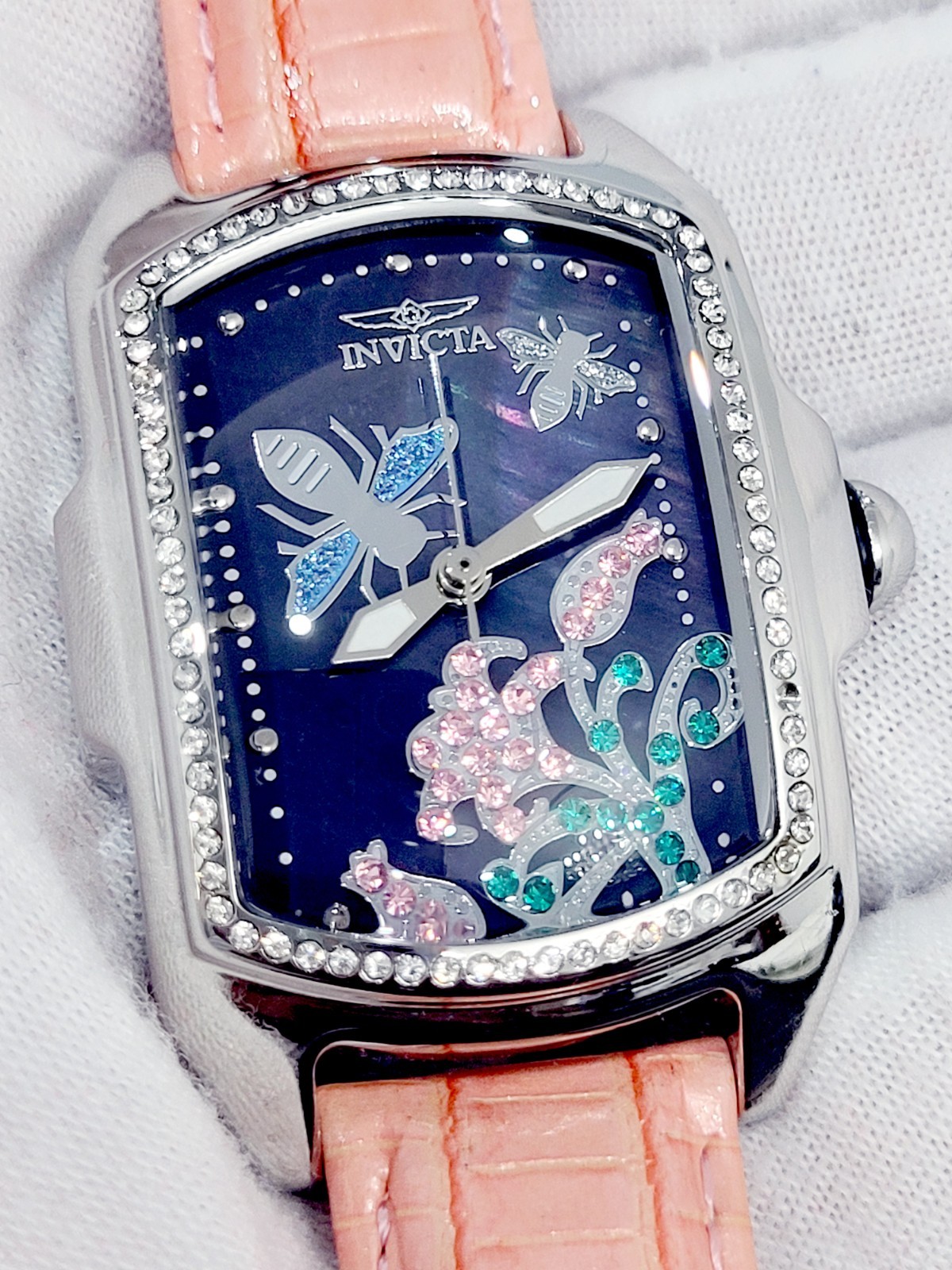 Rare [N. MINT] 27mm Invicta LIMITED ED. Swiss Movement Women’s Diamonds Watch