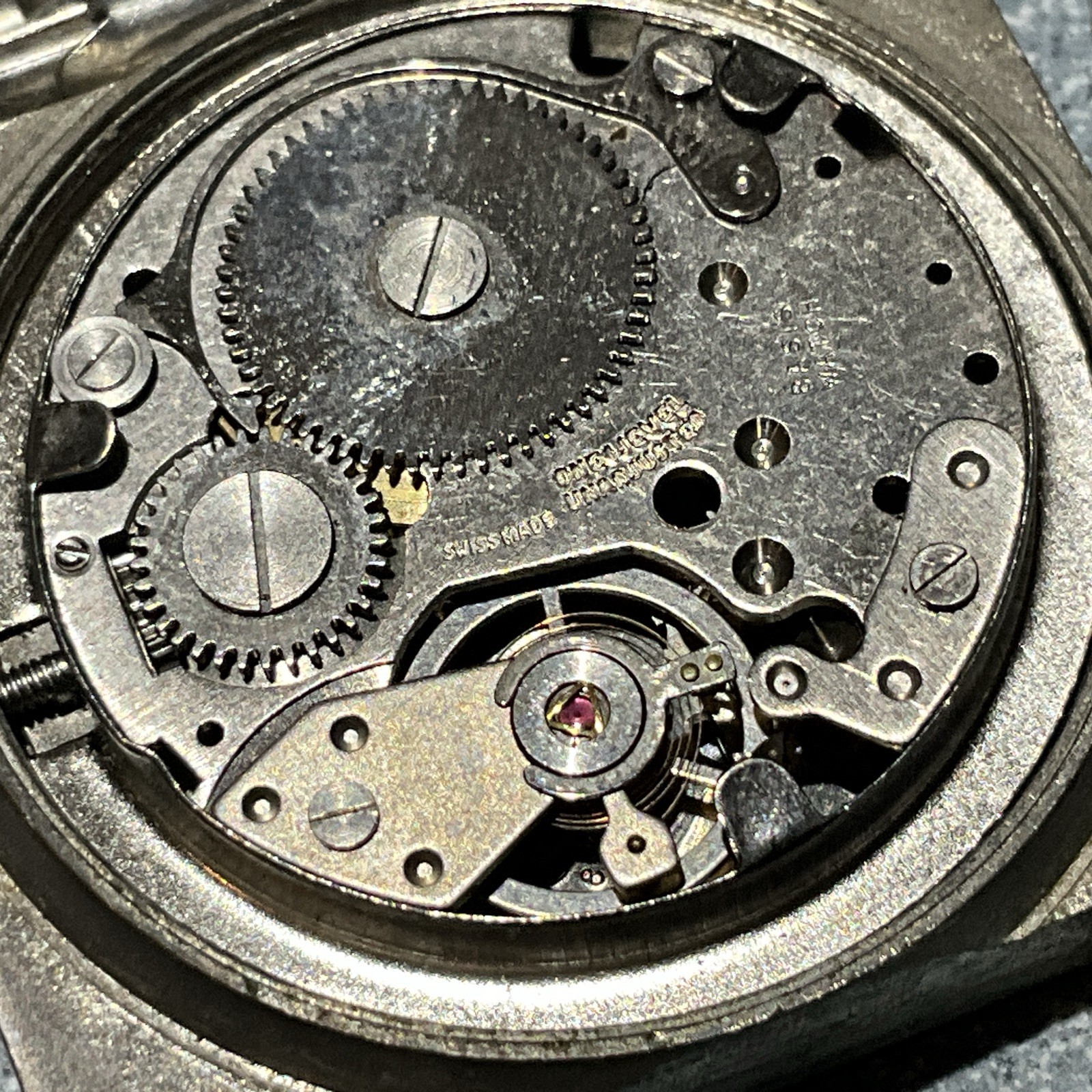 1970’s Criterion vintage men’s mechanical wristwatch 1 JEWEL FOR PARTS REPAIR