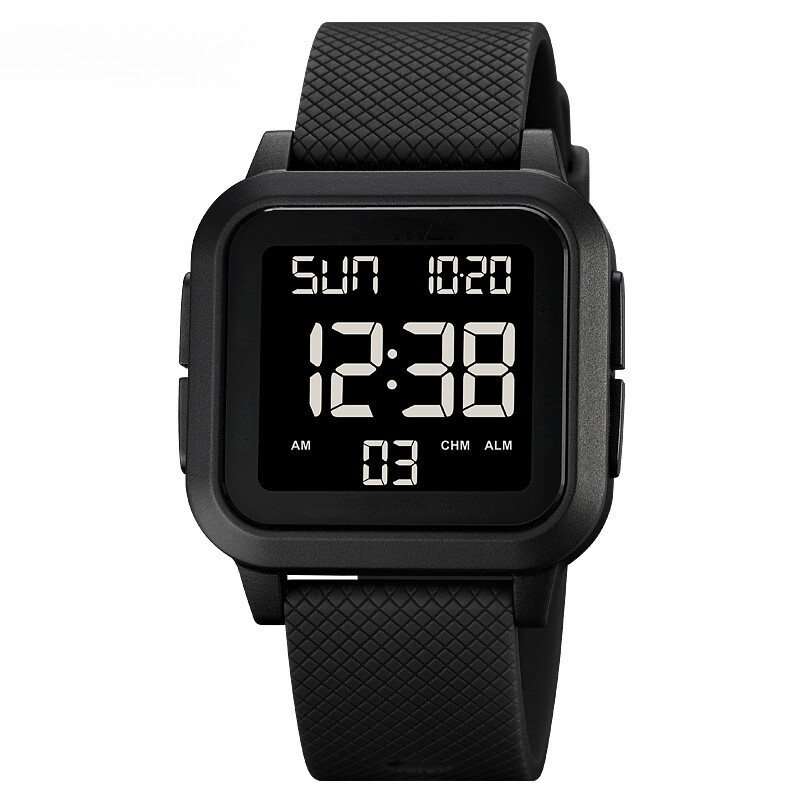 Waterproof Digital Sports Watch Men Military Tactical LED Backlight Wristwatch