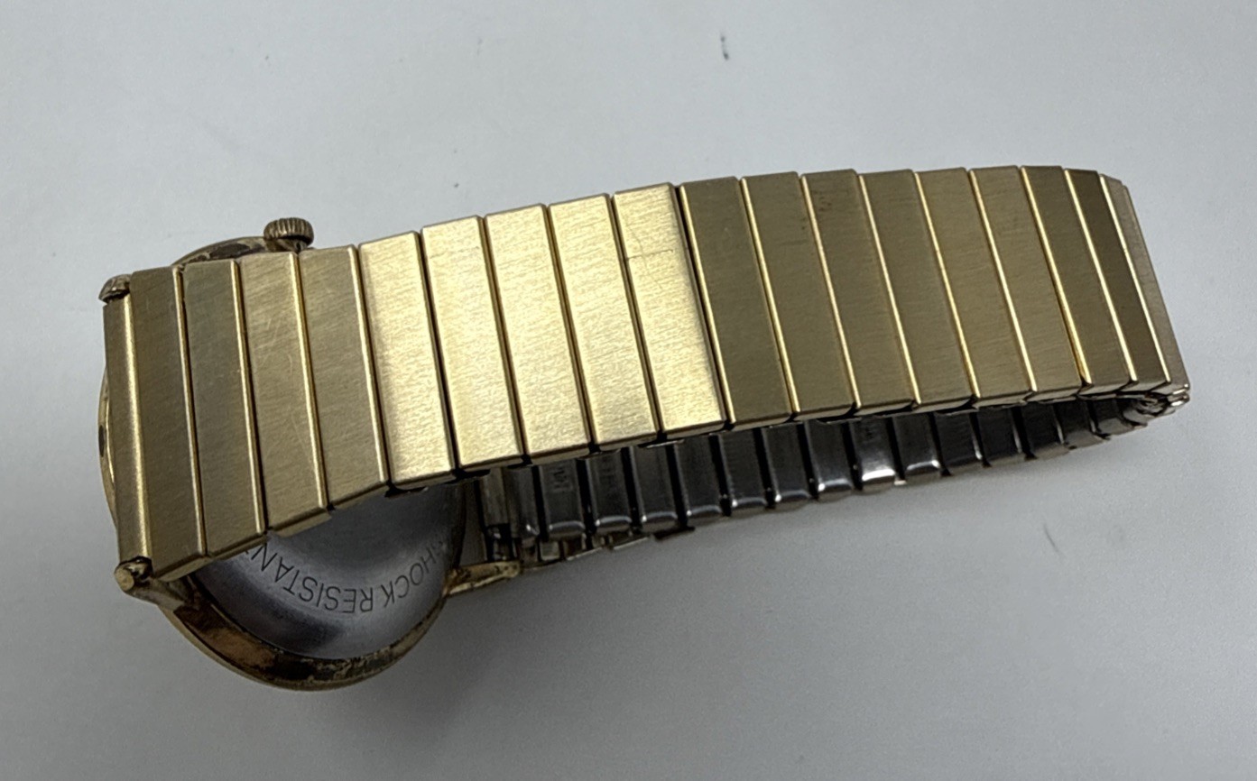 Vintage Helbros Watch Mens Self Winding Western Germany Antimagnetic READ