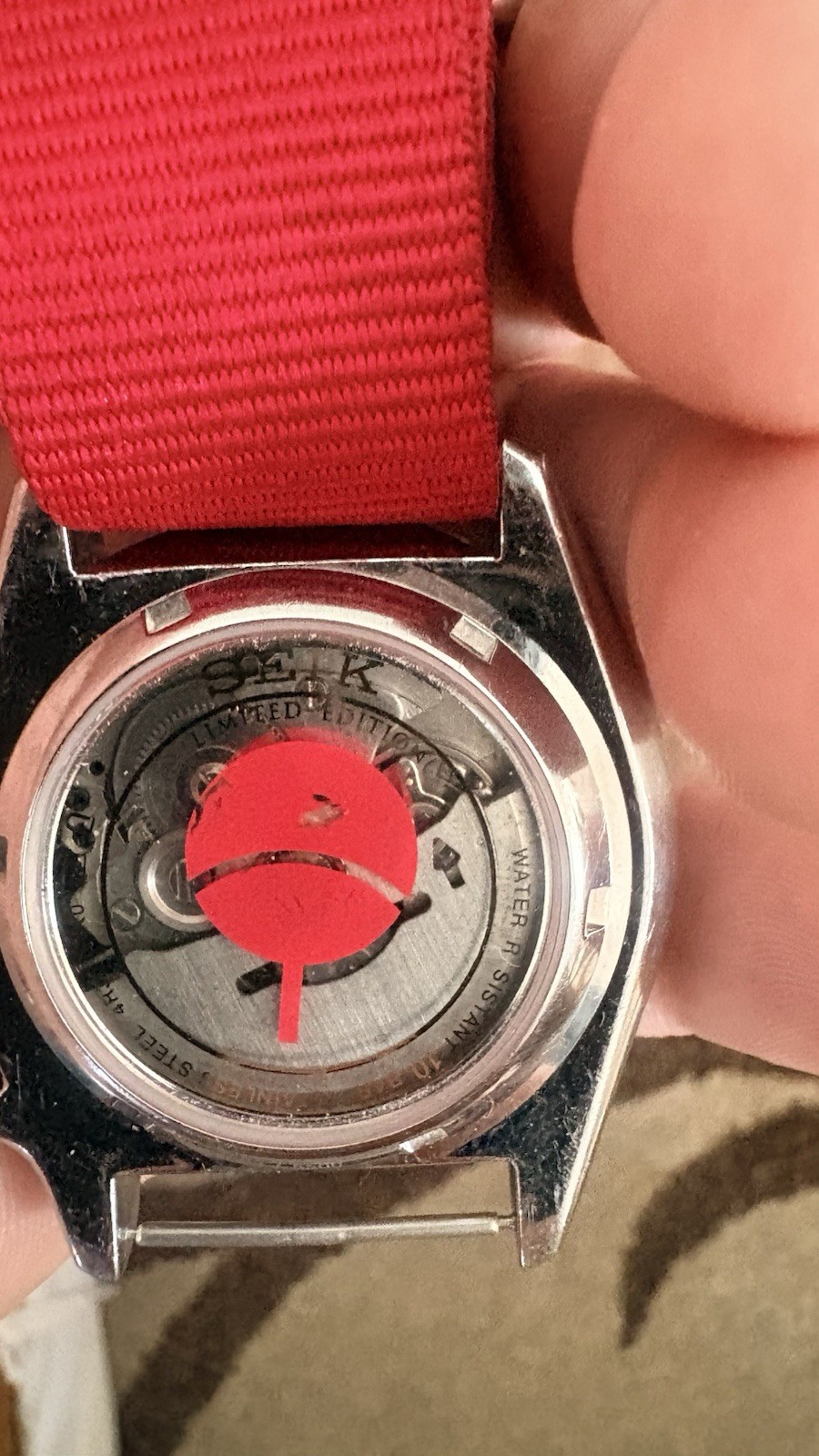 Seiko SARADA UCHIHA ModelSRPF67K1[ Caliber 4R36 ]Limited edition of 6,500