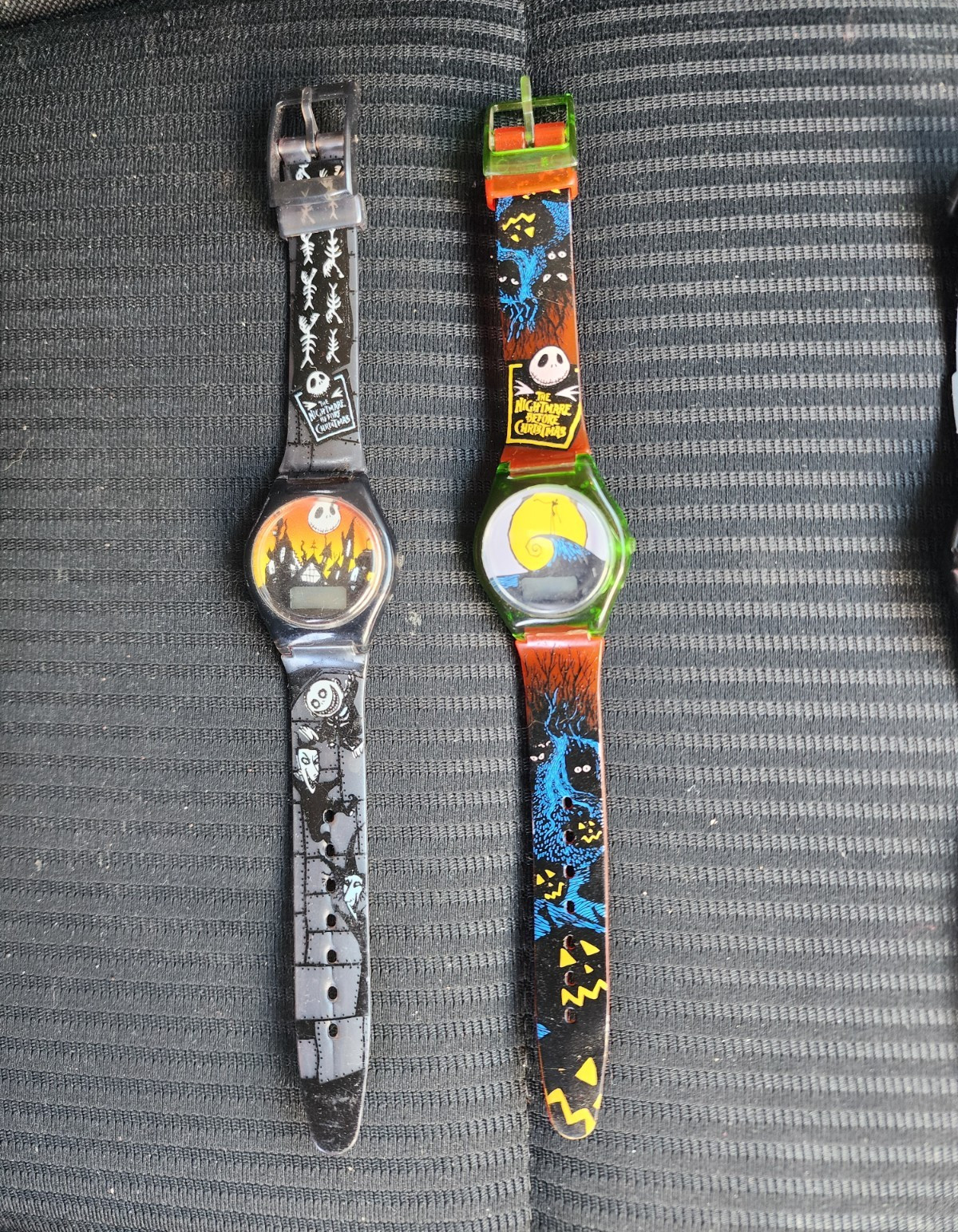 Touchstone Pictures Nightmare Before Christmas Kids Digital Quartz Watches Lot 2