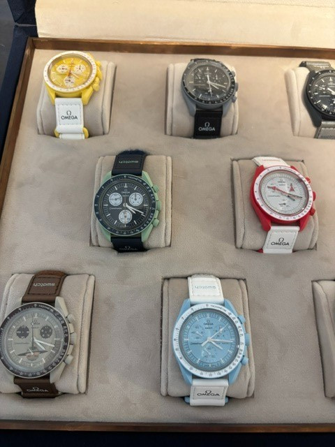 Omega x Swatch MoonSwatch Whole Collection 11 watches w/ case & original boxes