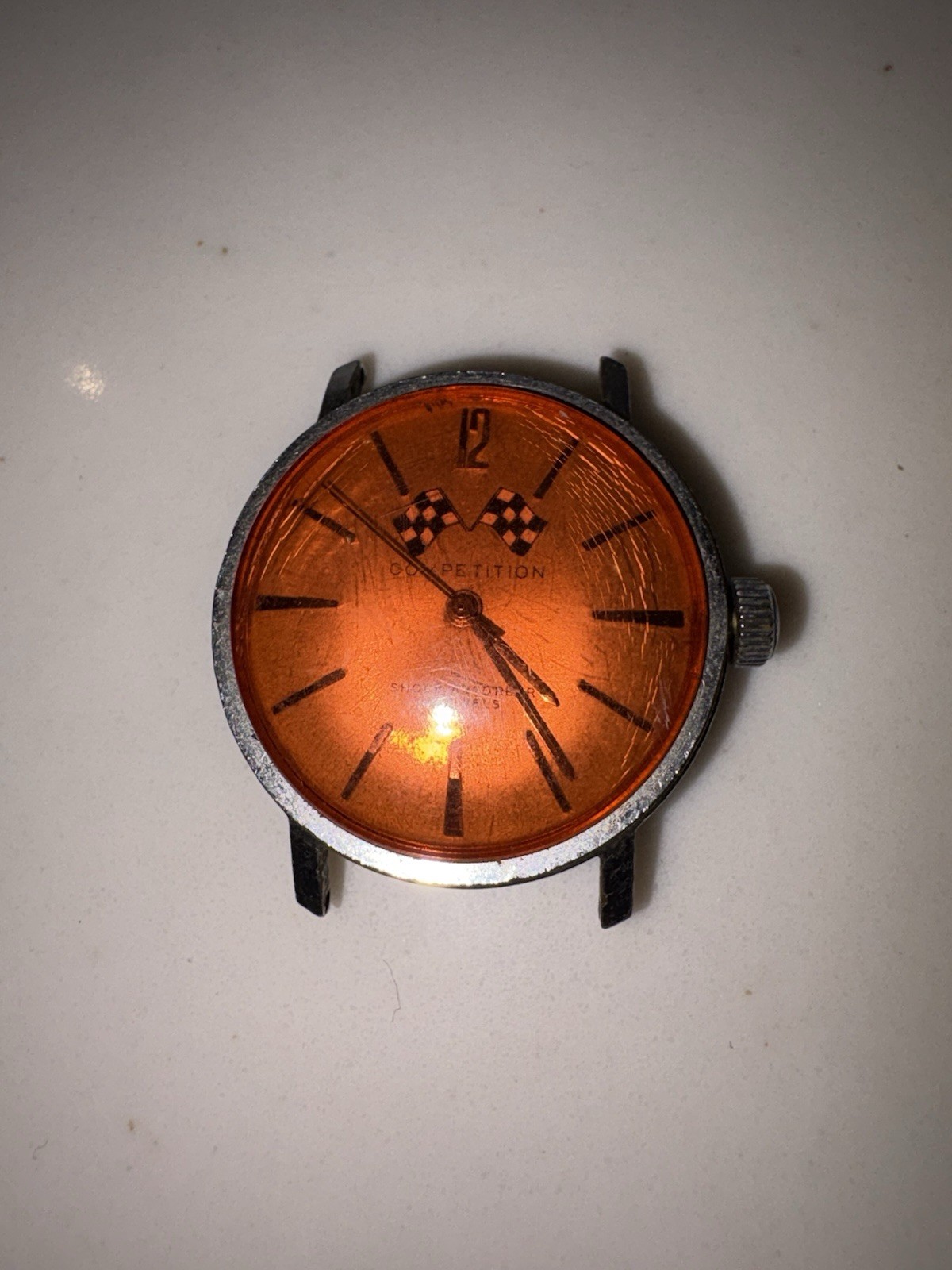 Benrus Competition Watch (1960s) 17 Jewels Sapphire crystal Case Back Vintage